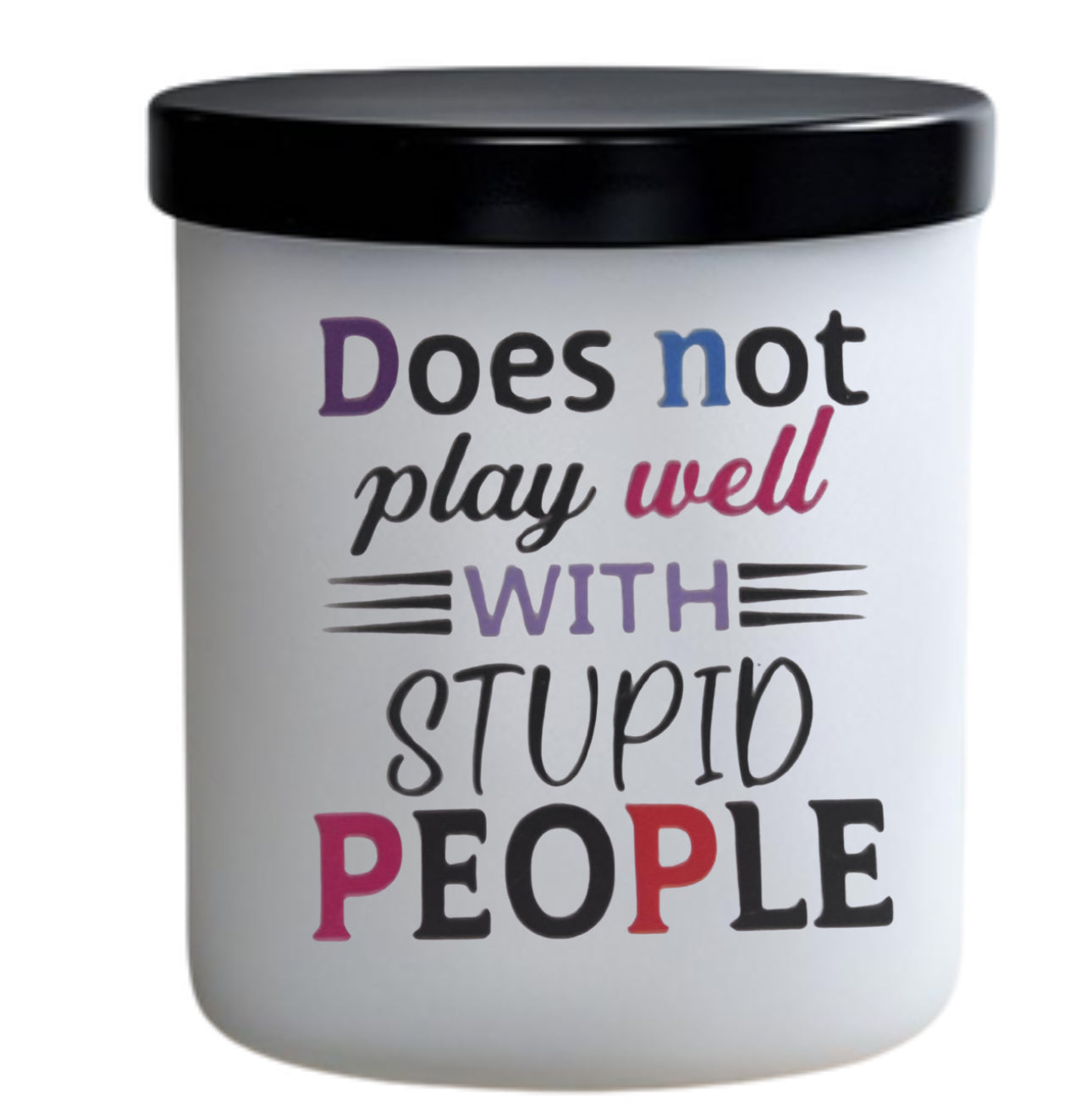 Does not play well with stupid people