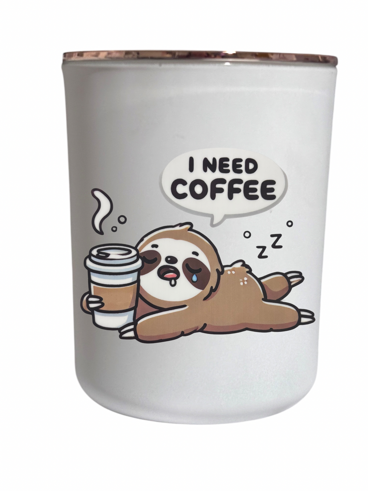 I need coffee - Large Candle