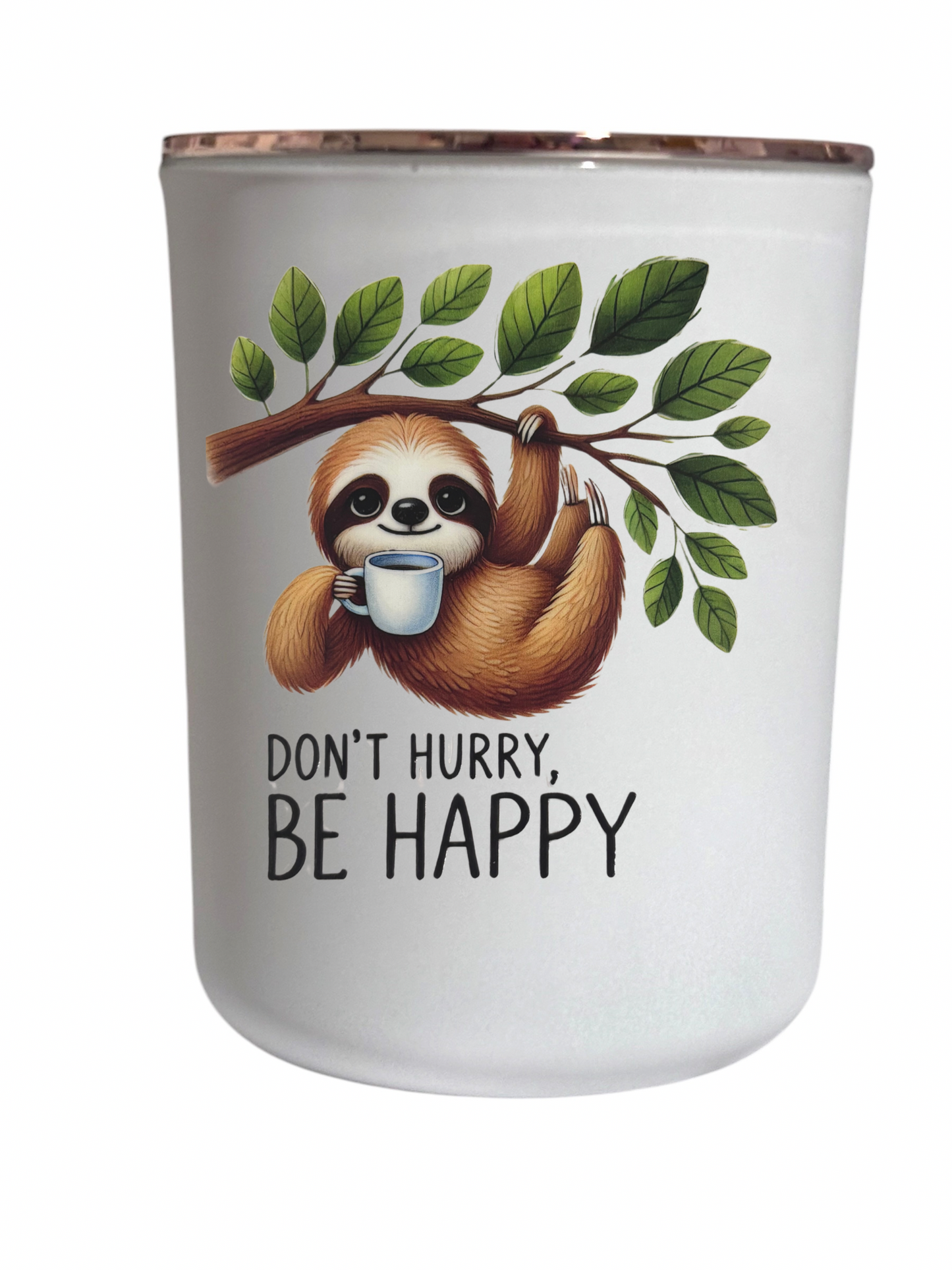 Don’t hurry be happy - Large Candle