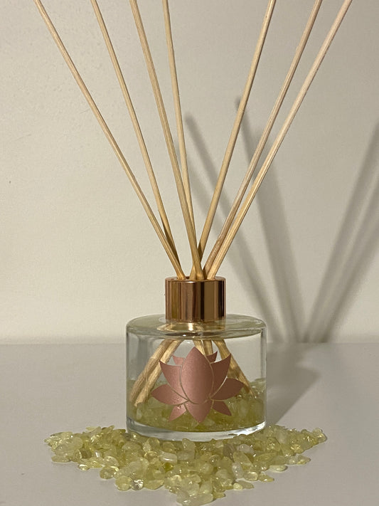 Citrine Crystal Infused Reed Diffuser