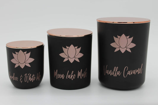 Small Soy Candle - Black