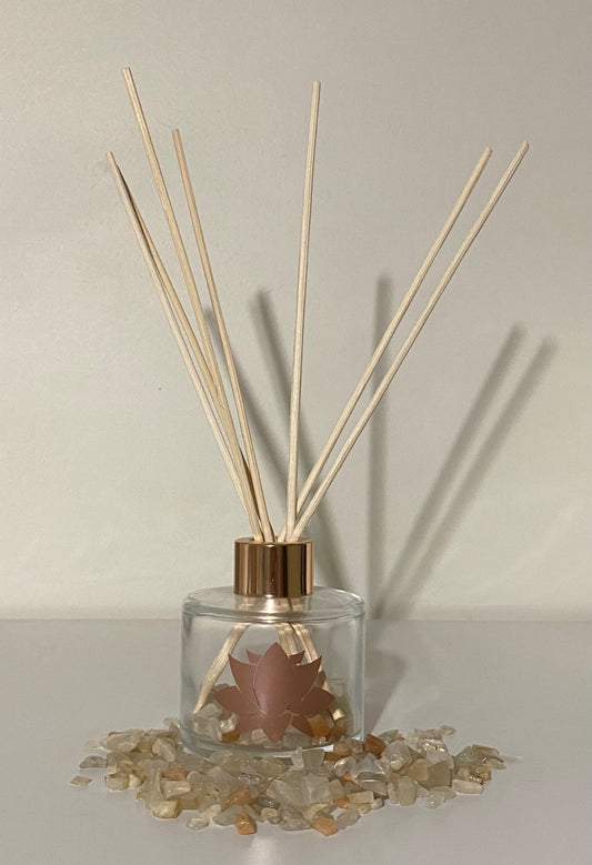 Moonstone Crystal Infused Reed Diffuser