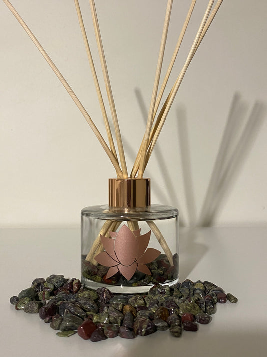 Bloodstone Crystal Infused Reed Diffuser
