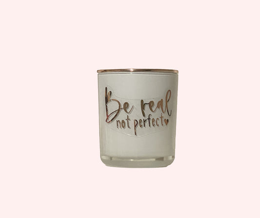 Be real not perfect - Rose Gold