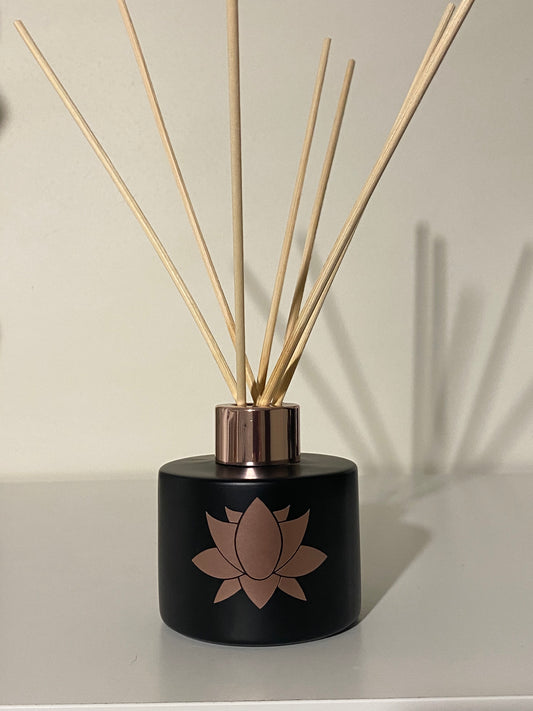 Scented Reed Diffuser - Black