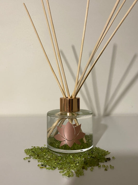 Peridot Crystal Infused Reed Diffuser