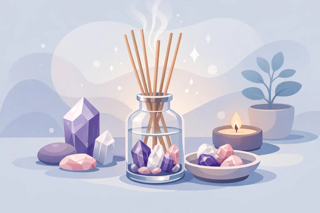 Crystal Infused Reed Diffuser Benefits
