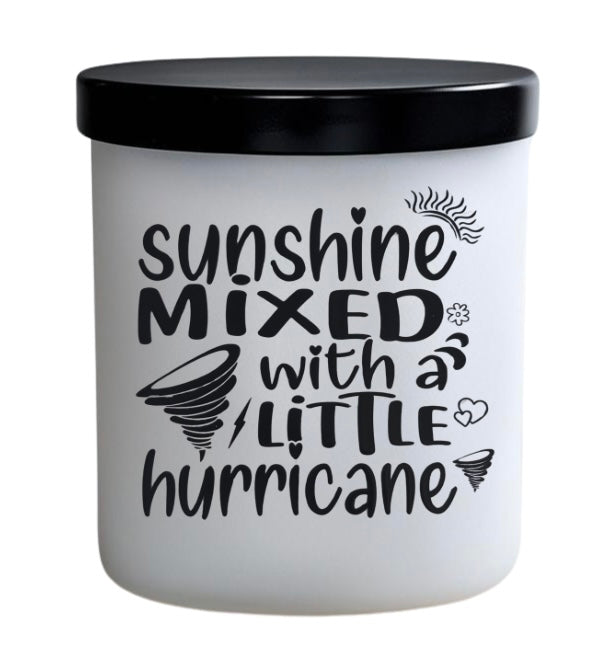 Sunshine mixed with a little hurricane. 1