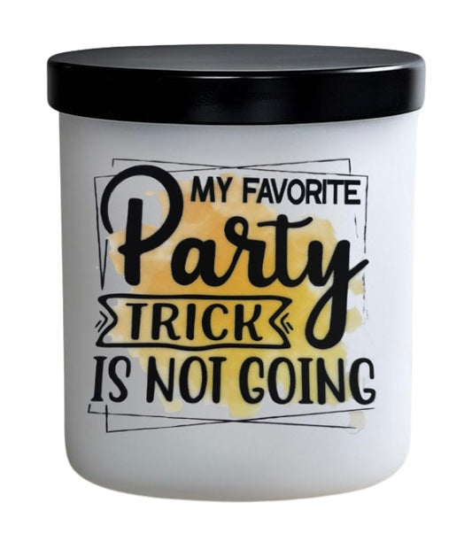 My favorite party trick is not going