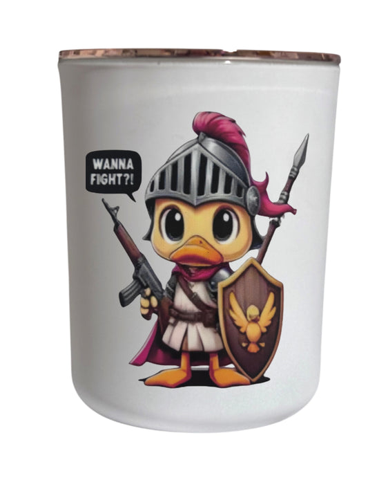 Wanna fight  - Large Candle