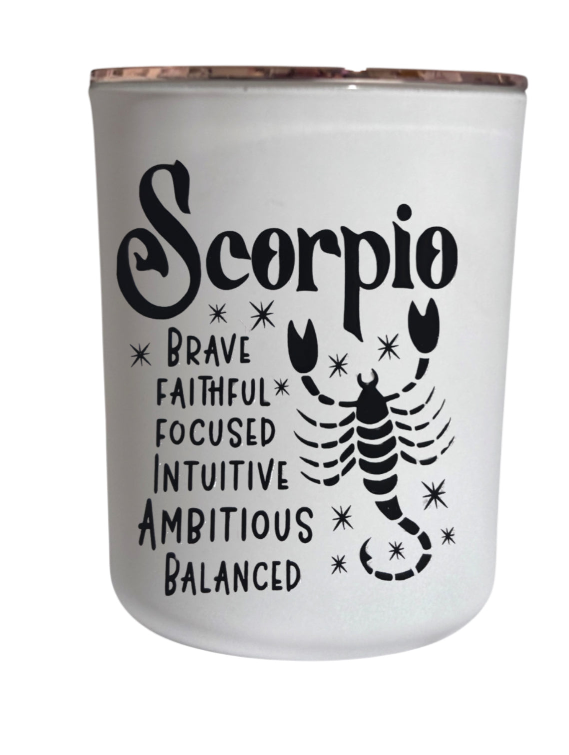 Scorpio Star Sign - Large Candle