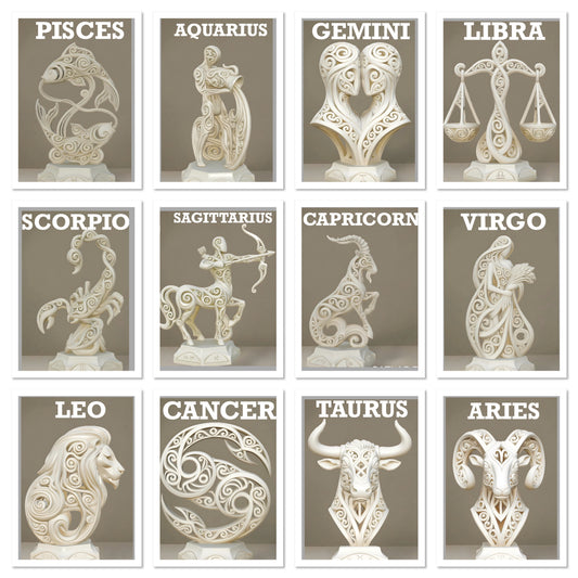 The Complete Zodiac Statue Collection