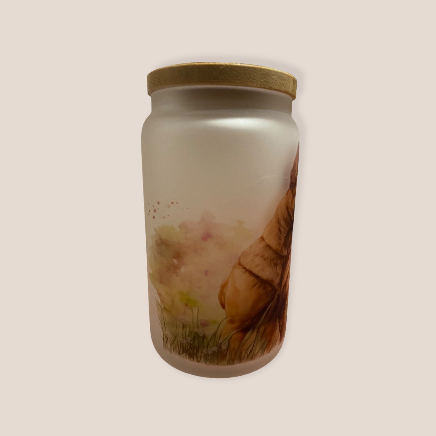 Glass and Bamboo - Belgian Malinois Tumbler