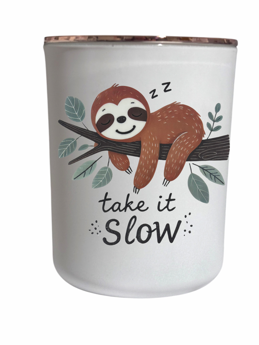 Take it slow - Large Candle