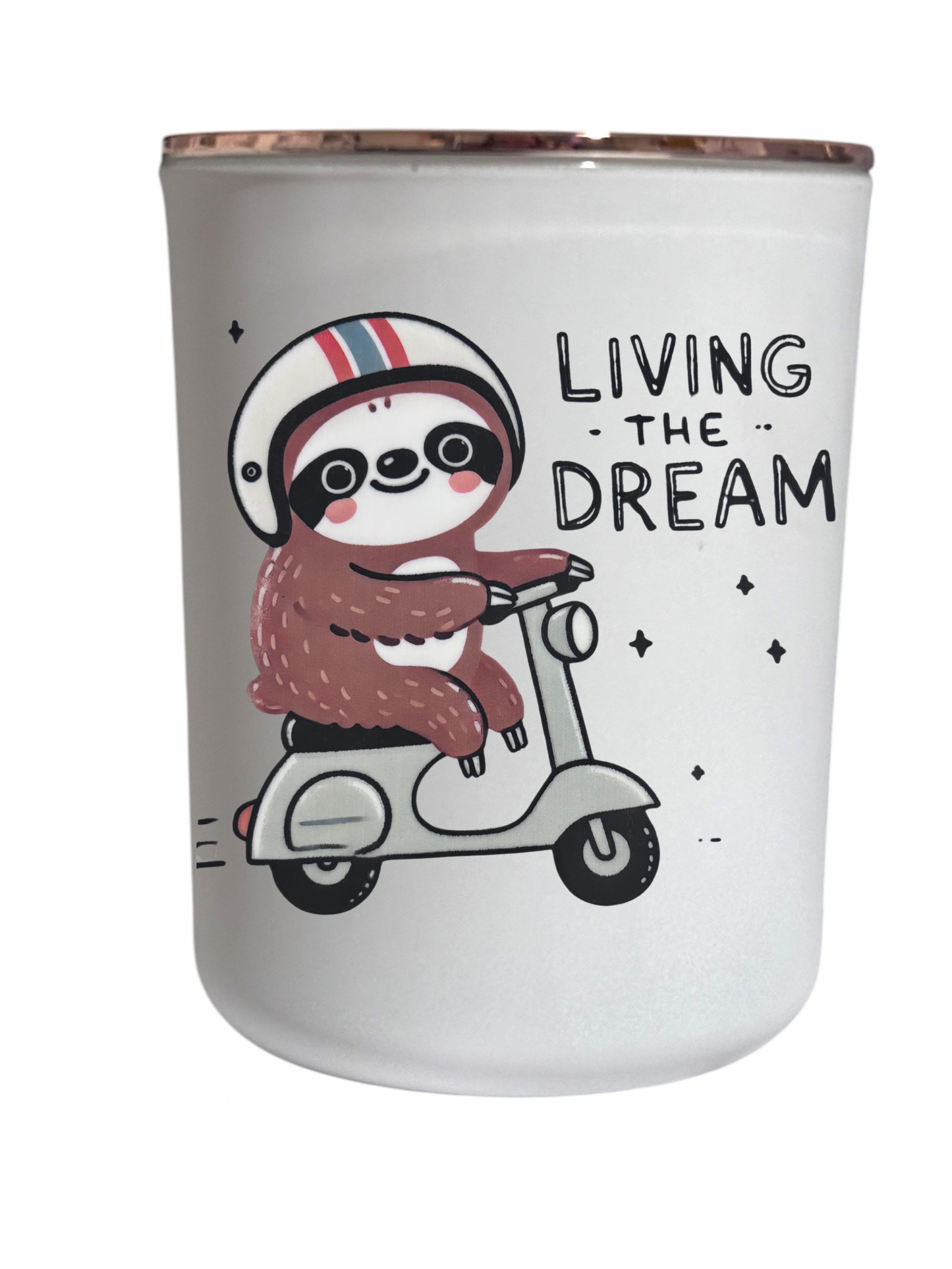Living the dream - Large Candle