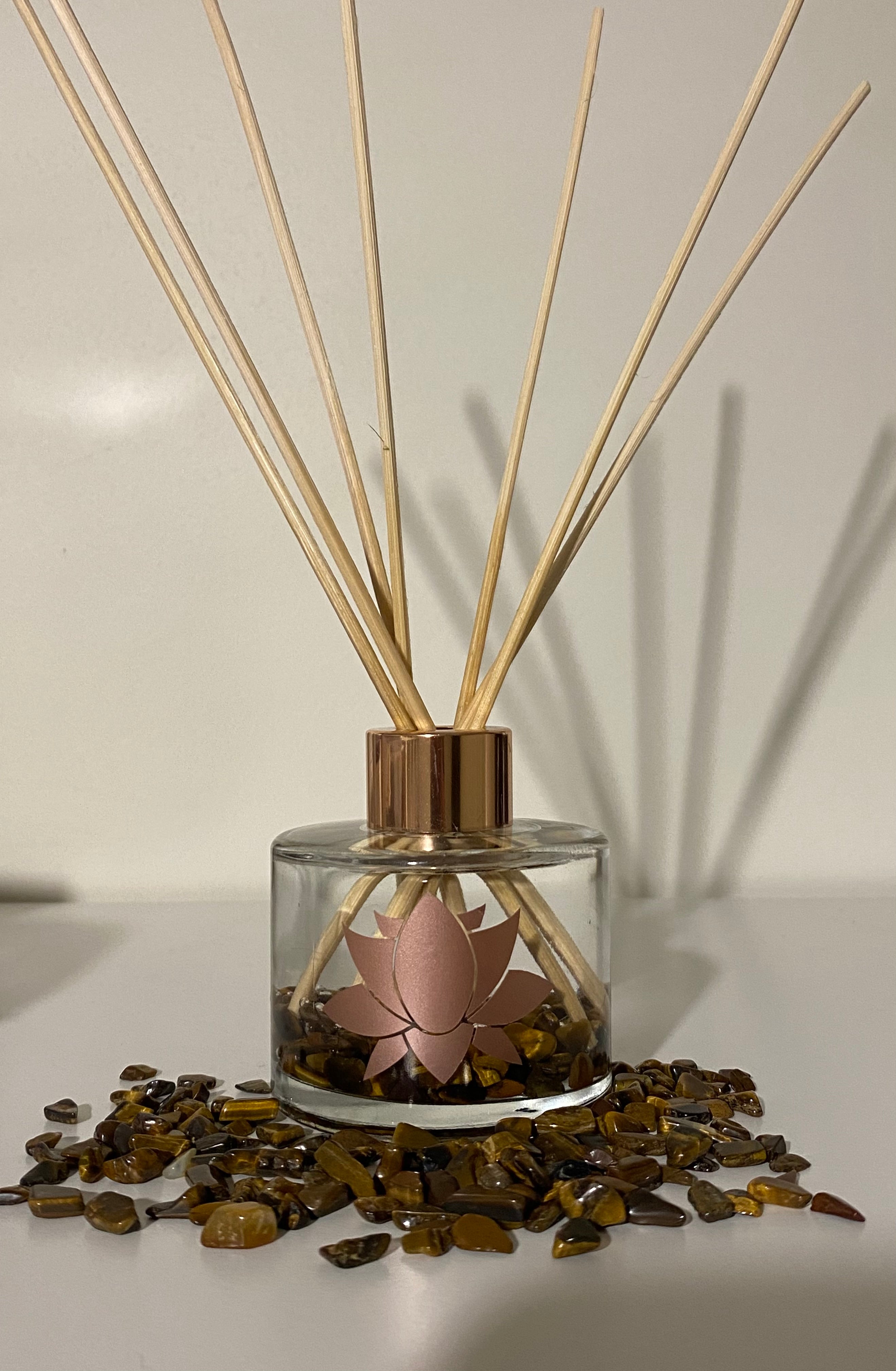 Tigers Eye Crystal Infused Reed Diffuser – Calma CC